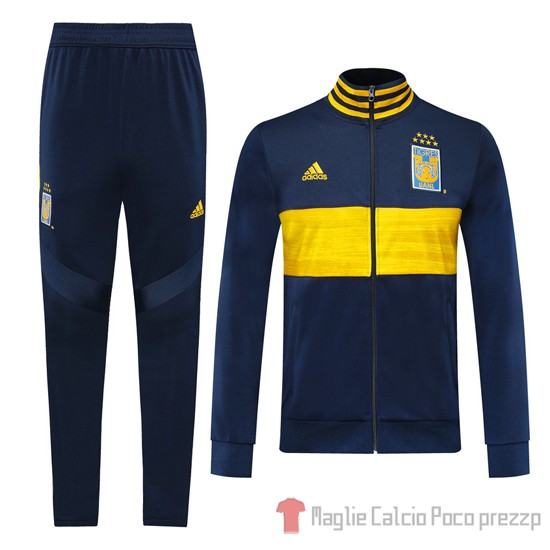 Tuta da Track Tigres UANL 2019/2020 Blu e Giallo - Clicca l'immagine per chiudere
